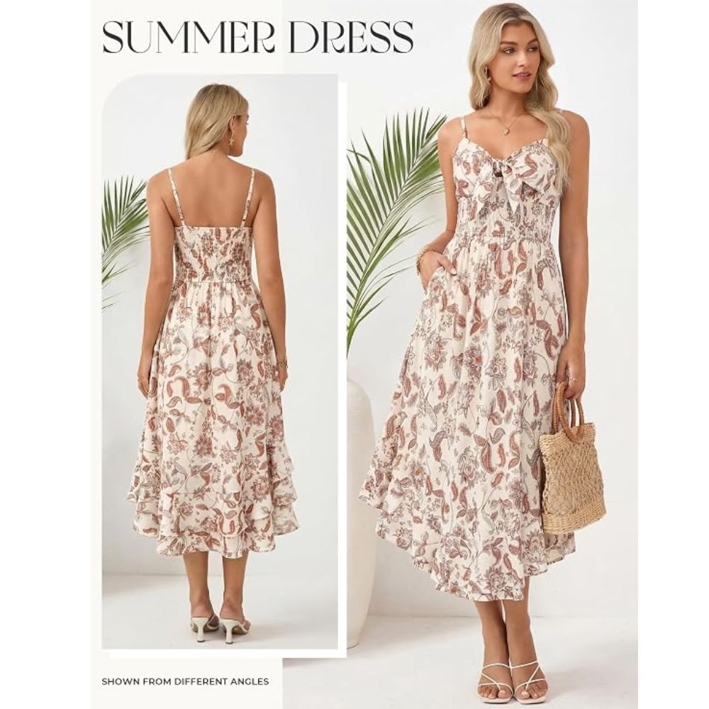 Long Floral Maxi Dress